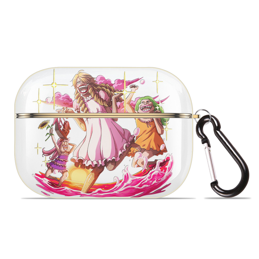 ワンピース サンジ ONE PIECE Sanji 【AirPods Pro用】ハードシェル保護ケース｜耐衝撃・防指紋・カラビナ付き商品仕様
