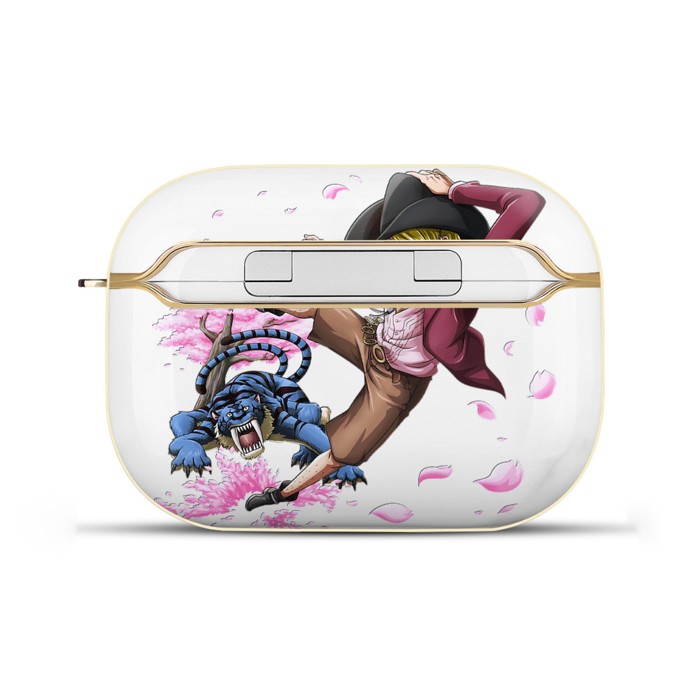ワンピース サンジ ONE PIECE Sanji 【AirPods Pro用】ハードシェル保護ケース｜耐衝撃・防指紋・カラビナ付き商品仕様