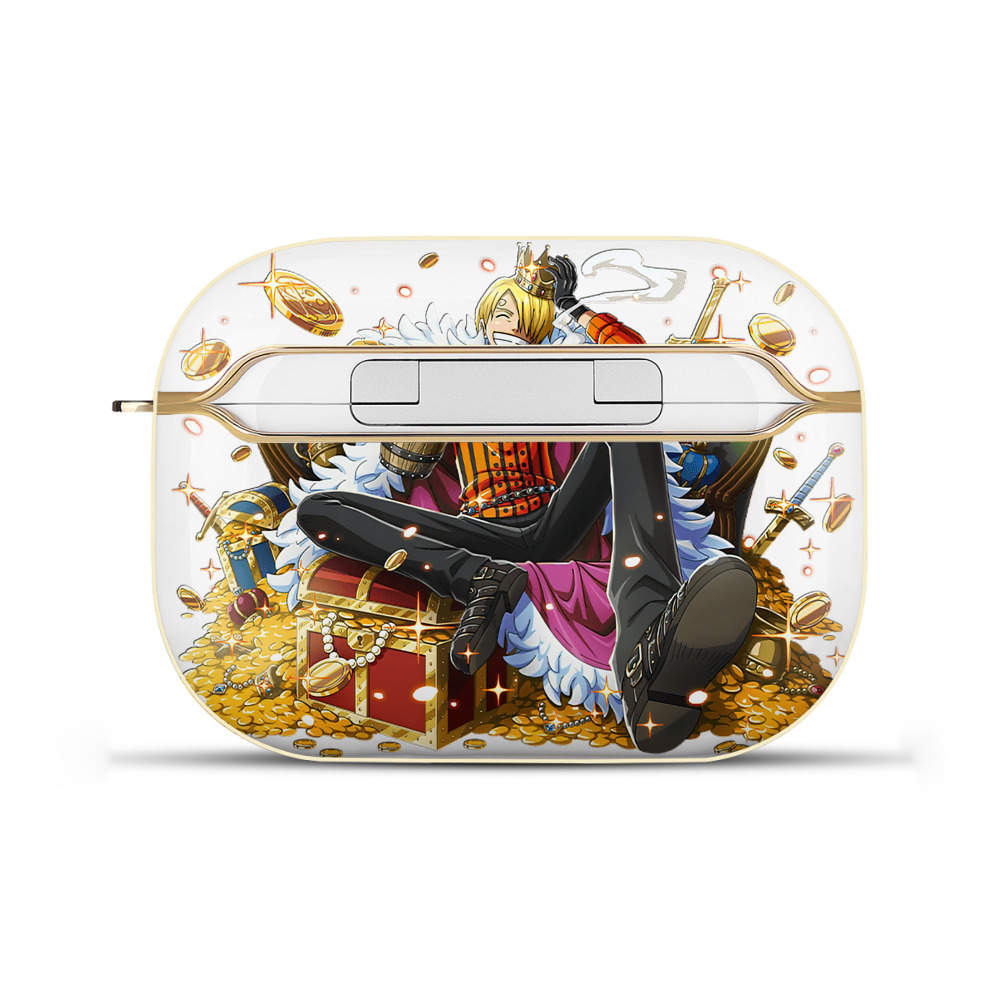 ワンピース サンジ ONE PIECE Sanji 【AirPods Pro用】ハードシェル保護ケース｜耐衝撃・防指紋・カラビナ付き商品仕様