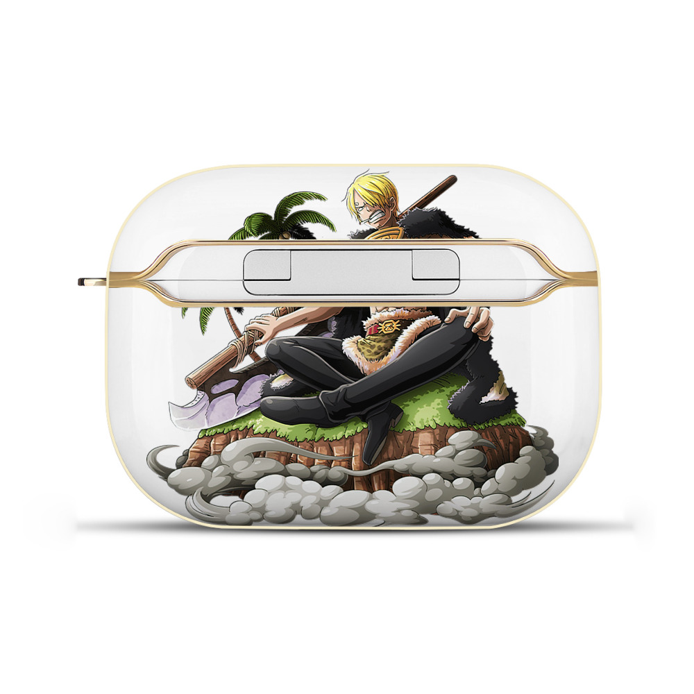 ワンピース サンジ ONE PIECE Sanji 【AirPods Pro用】ハードシェル保護ケース｜耐衝撃・防指紋・カラビナ付き商品仕様
