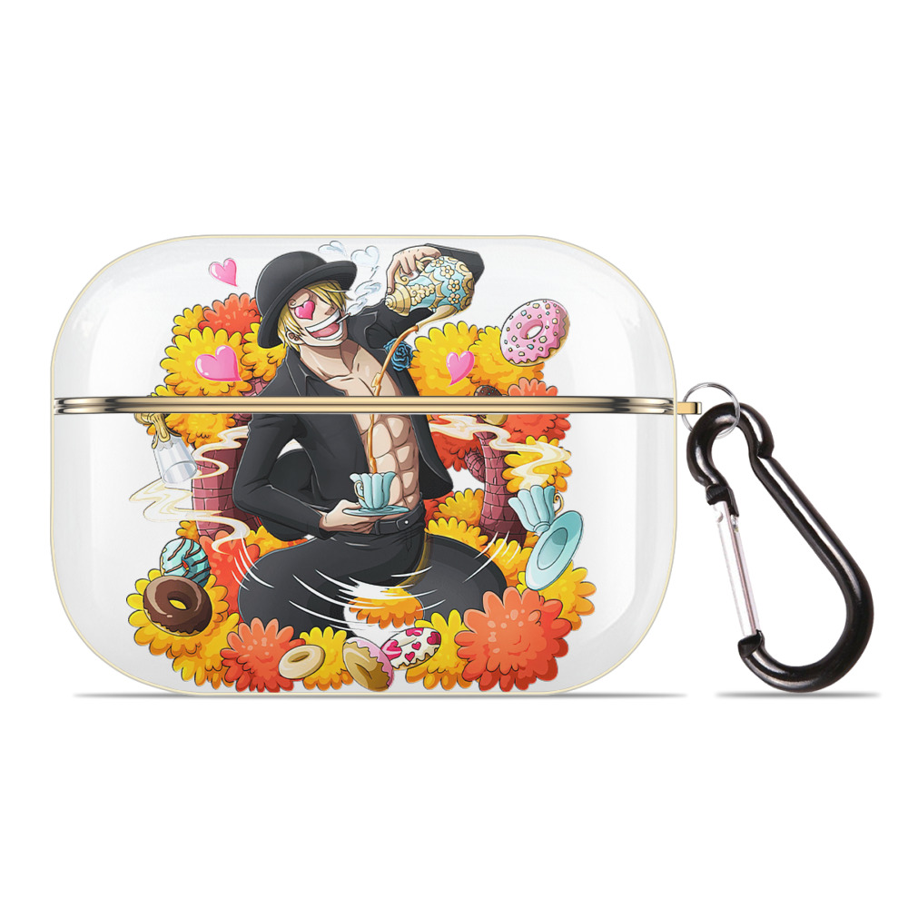 ワンピース サンジ ONE PIECE Sanji 【AirPods Pro用】ハードシェル保護ケース｜耐衝撃・防指紋・カラビナ付き商品仕様