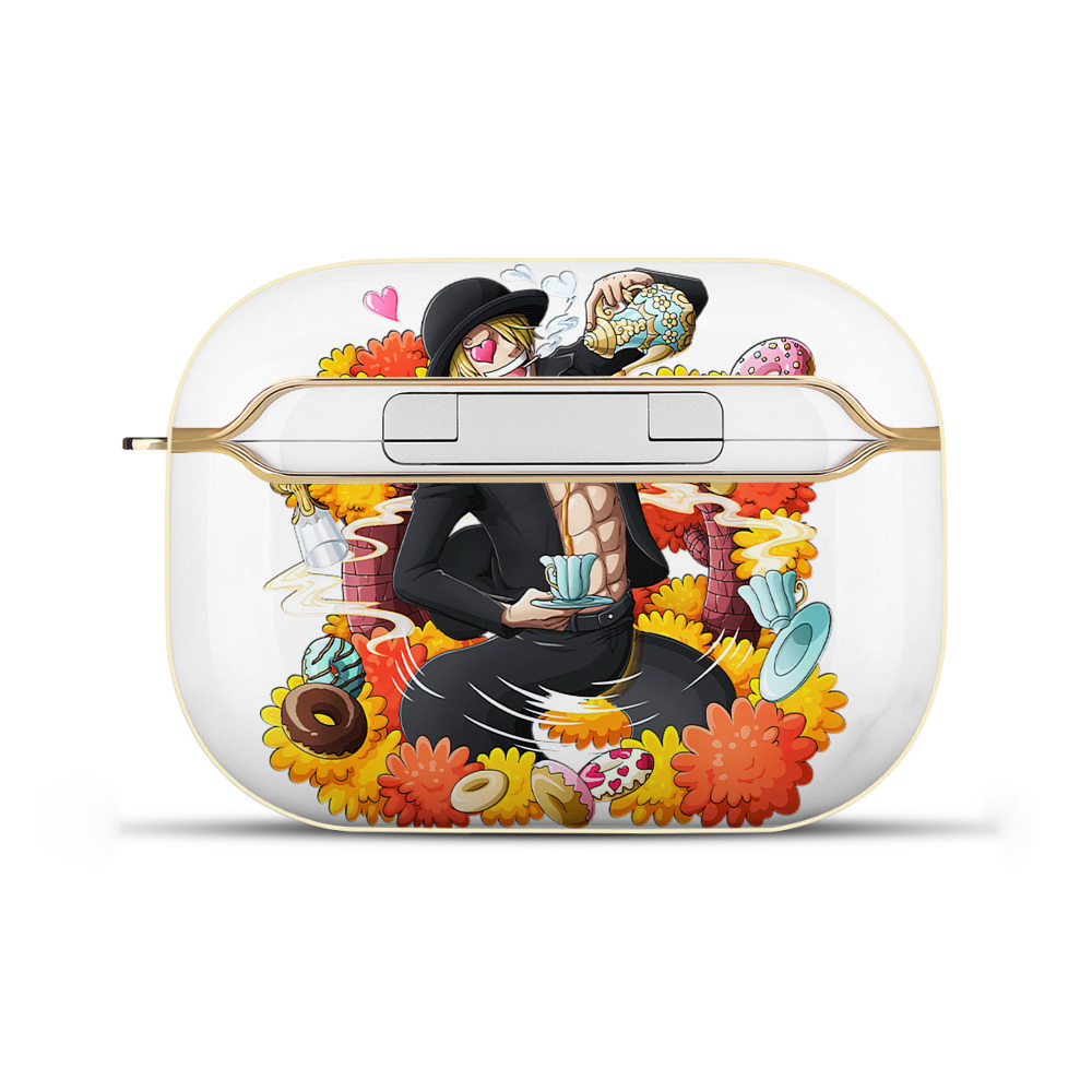 ワンピース サンジ ONE PIECE Sanji 【AirPods Pro用】ハードシェル保護ケース｜耐衝撃・防指紋・カラビナ付き商品仕様