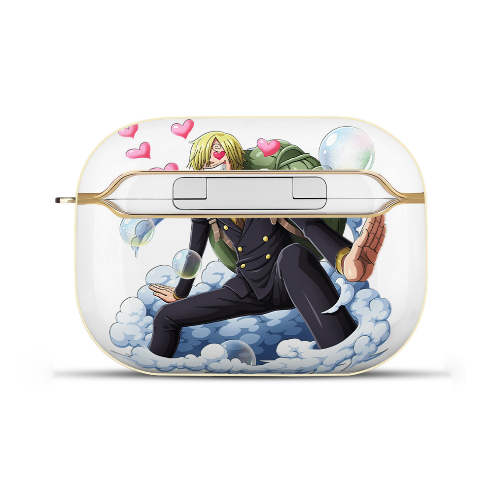 ワンピース サンジ ONE PIECE Sanji 【AirPods Pro用】ハードシェル保護ケース｜耐衝撃・防指紋・カラビナ付き商品仕様