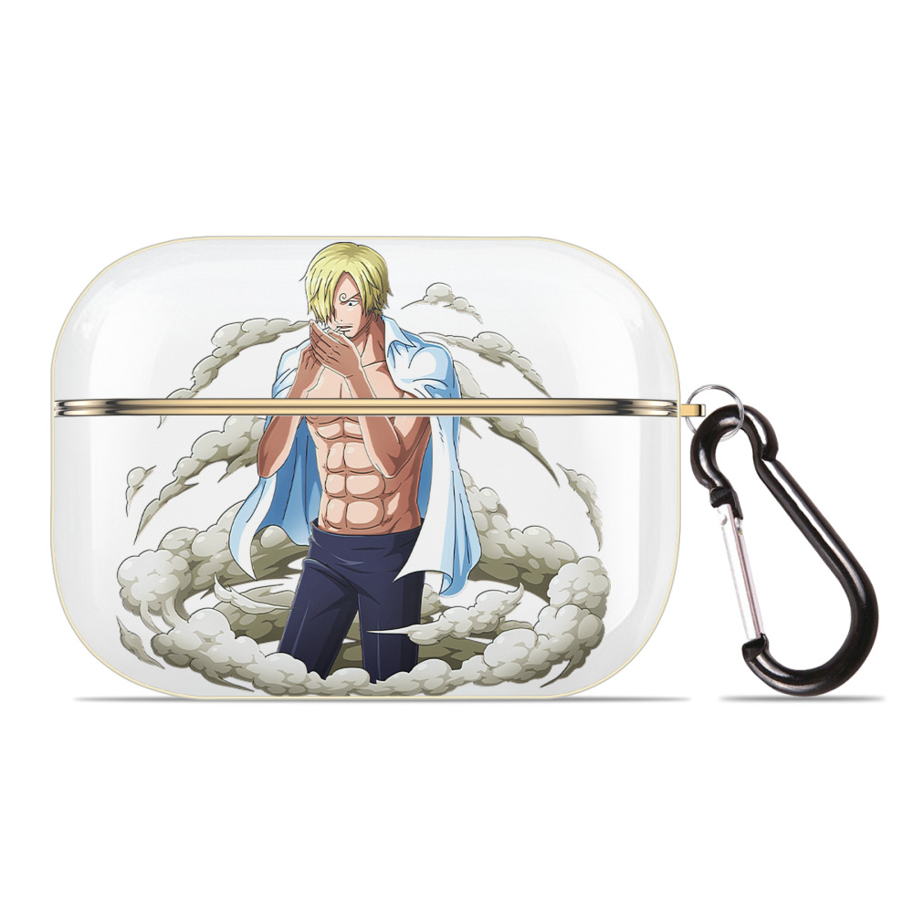 ワンピース サンジ ONE PIECE Sanji 【AirPods Pro用】ハードシェル保護ケース｜耐衝撃・防指紋・カラビナ付き商品仕様