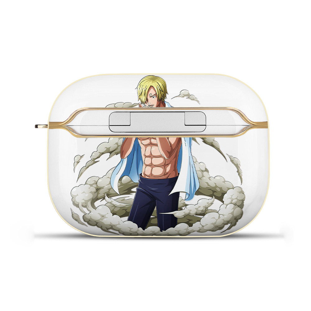 ワンピース サンジ ONE PIECE Sanji 【AirPods Pro用】ハードシェル保護ケース｜耐衝撃・防指紋・カラビナ付き商品仕様