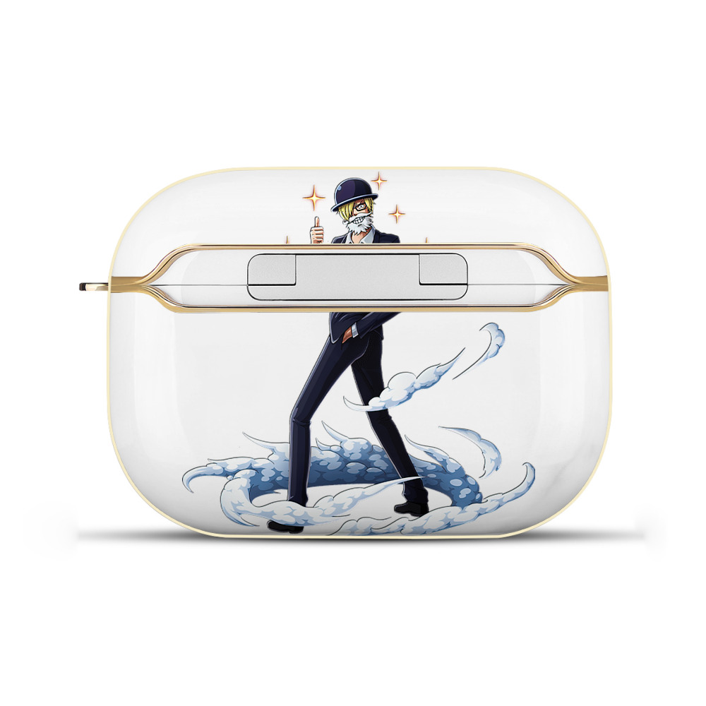 ワンピース サンジ ONE PIECE Sanji 【AirPods Pro用】ハードシェル保護ケース｜耐衝撃・防指紋・カラビナ付き商品仕様