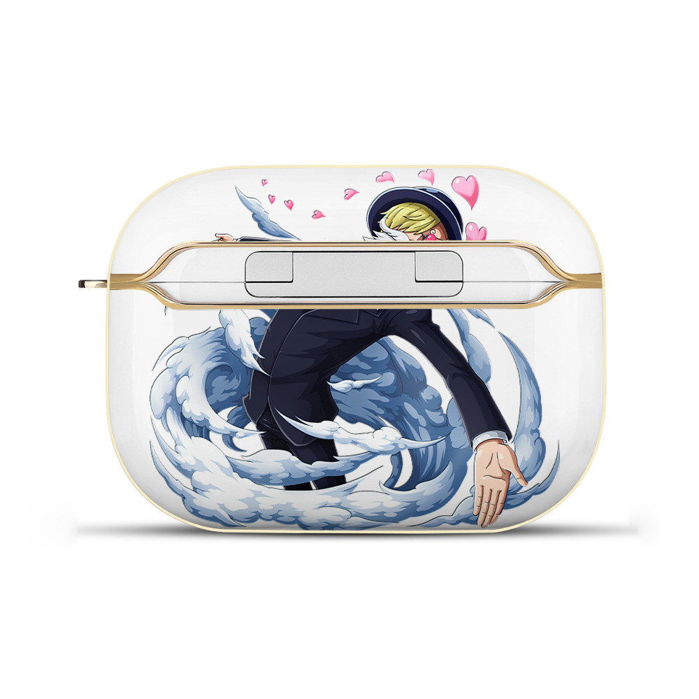 ワンピース サンジ ONE PIECE Sanji 【AirPods Pro用】ハードシェル保護ケース｜耐衝撃・防指紋・カラビナ付き商品仕様