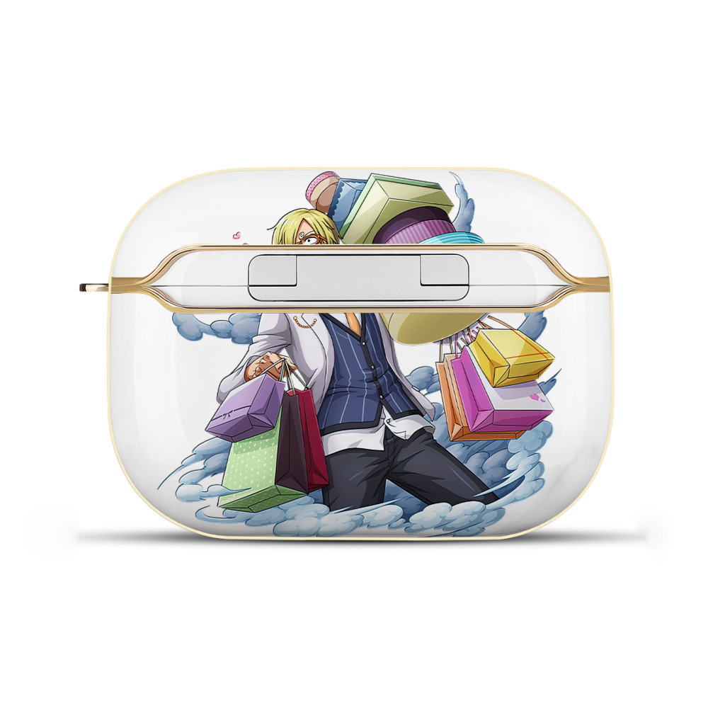 ワンピース サンジ ONE PIECE Sanji 【AirPods Pro用】ハードシェル保護ケース｜耐衝撃・防指紋・カラビナ付き商品仕様