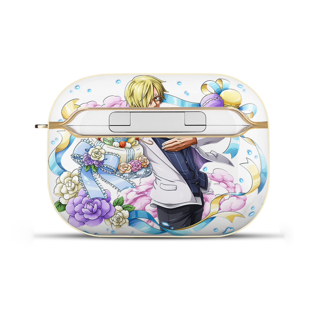 ワンピース サンジ ONE PIECE Sanji 【AirPods Pro用】ハードシェル保護ケース｜耐衝撃・防指紋・カラビナ付き商品仕様