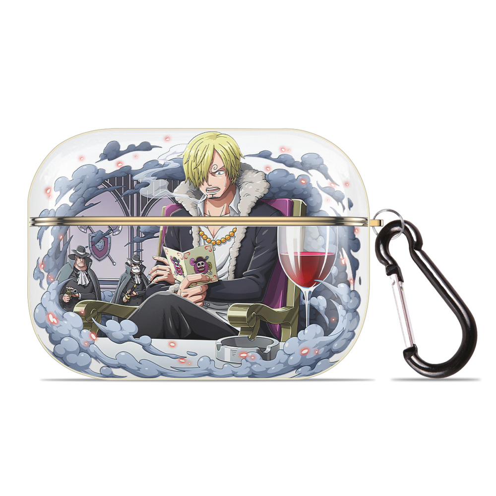 ワンピース サンジ ONE PIECE Sanji 【AirPods Pro用】ハードシェル保護ケース｜耐衝撃・防指紋・カラビナ付き商品仕様