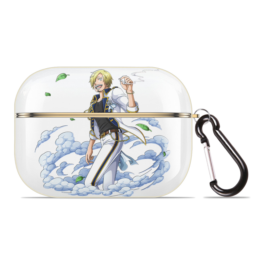 ワンピース サンジ ONE PIECE Sanji 【AirPods Pro用】ハードシェル保護ケース｜耐衝撃・防指紋・カラビナ付き商品仕様