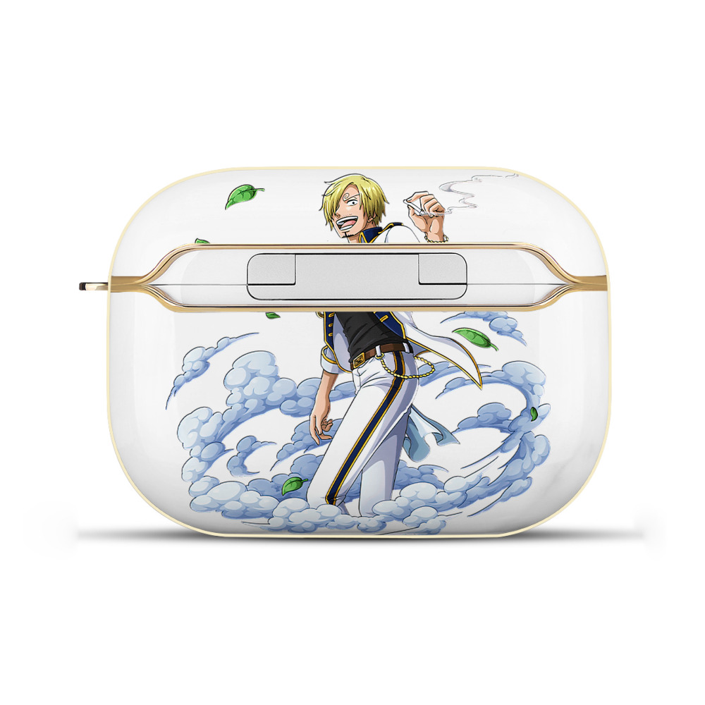 ワンピース サンジ ONE PIECE Sanji 【AirPods Pro用】ハードシェル保護ケース｜耐衝撃・防指紋・カラビナ付き商品仕様