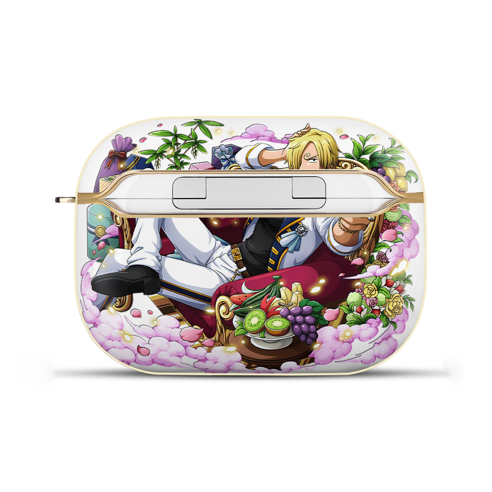 ワンピース サンジ ONE PIECE Sanji 【AirPods Pro用】ハードシェル保護ケース｜耐衝撃・防指紋・カラビナ付き商品仕様