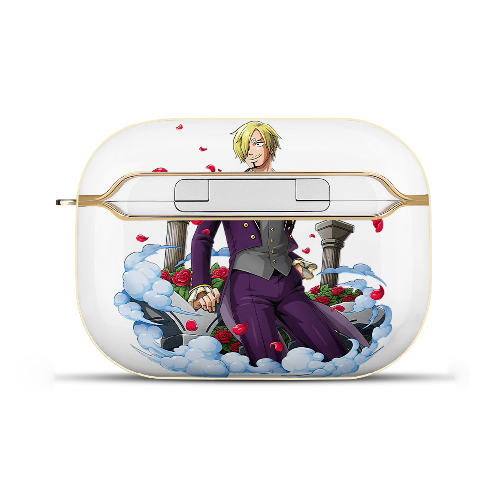 ワンピース サンジ ONE PIECE Sanji 【AirPods Pro用】ハードシェル保護ケース｜耐衝撃・防指紋・カラビナ付き商品仕様