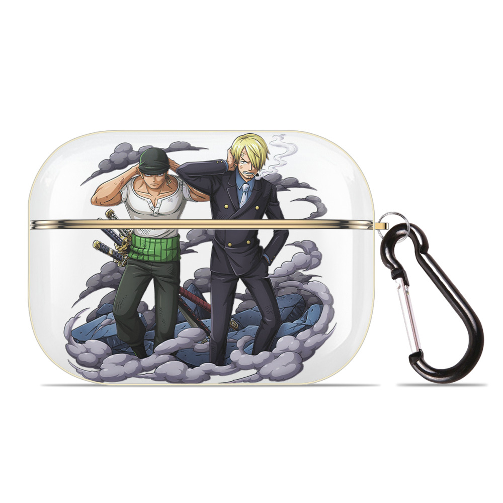 ワンピース サンジ ONE PIECE Sanji 【AirPods Pro用】ハードシェル保護ケース｜耐衝撃・防指紋・カラビナ付き商品仕様