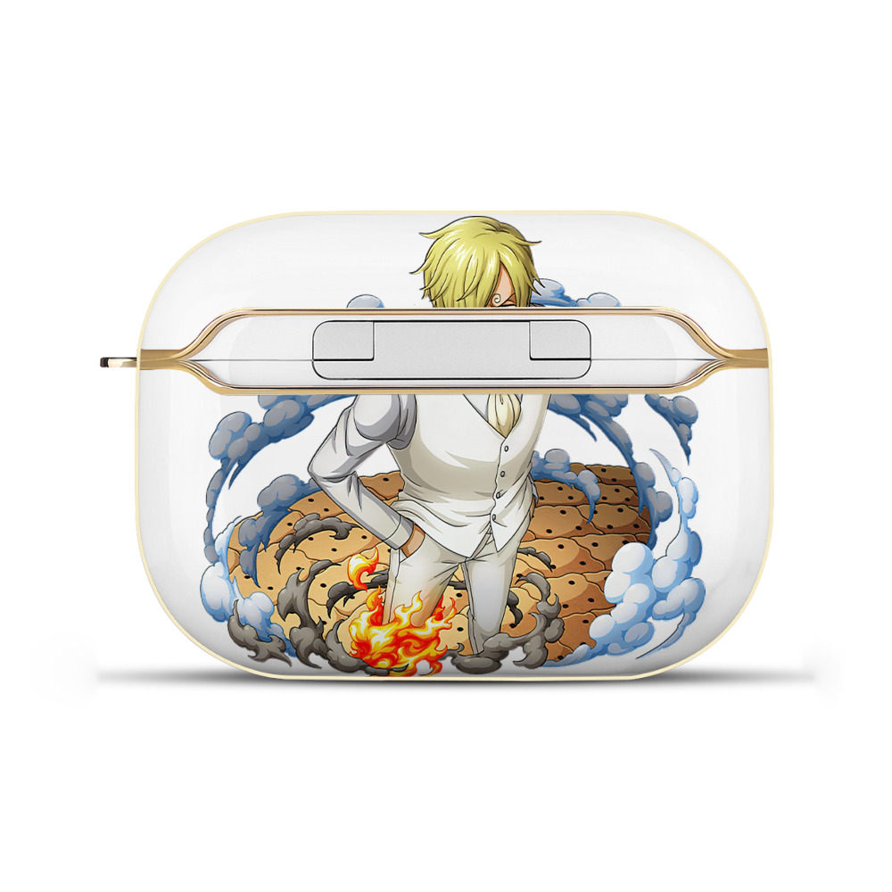 ワンピース サンジ ONE PIECE Sanji 【AirPods Pro用】ハードシェル保護ケース｜耐衝撃・防指紋・カラビナ付き商品仕様