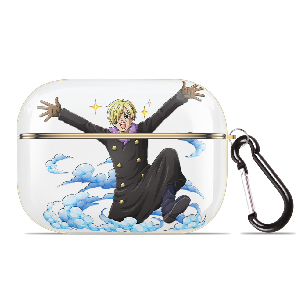 ワンピース サンジ ONE PIECE Sanji 【AirPods Pro用】ハードシェル保護ケース｜耐衝撃・防指紋・カラビナ付き商品仕様