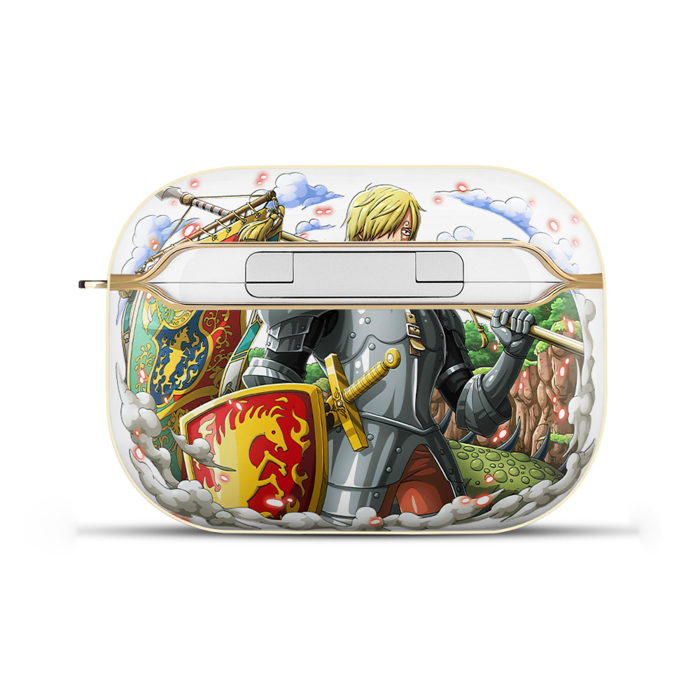 ワンピース サンジ ONE PIECE Sanji 【AirPods Pro用】ハードシェル保護ケース｜耐衝撃・防指紋・カラビナ付き商品仕様