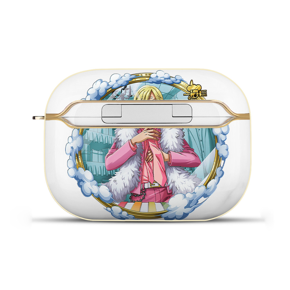 ワンピース サンジ ONE PIECE Sanji 【AirPods Pro用】ハードシェル保護ケース｜耐衝撃・防指紋・カラビナ付き商品仕様