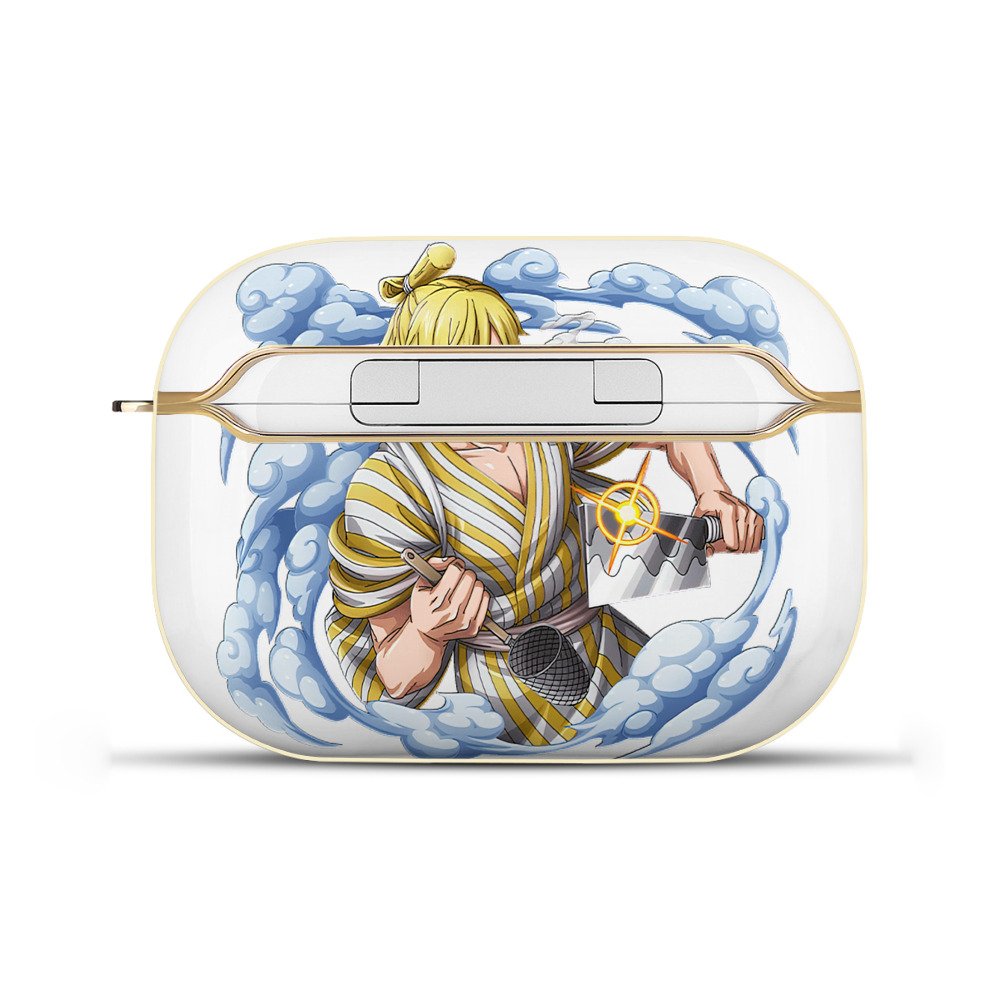 ワンピース サンジ ONE PIECE Sanji 【AirPods Pro用】ハードシェル保護ケース｜耐衝撃・防指紋・カラビナ付き商品仕様