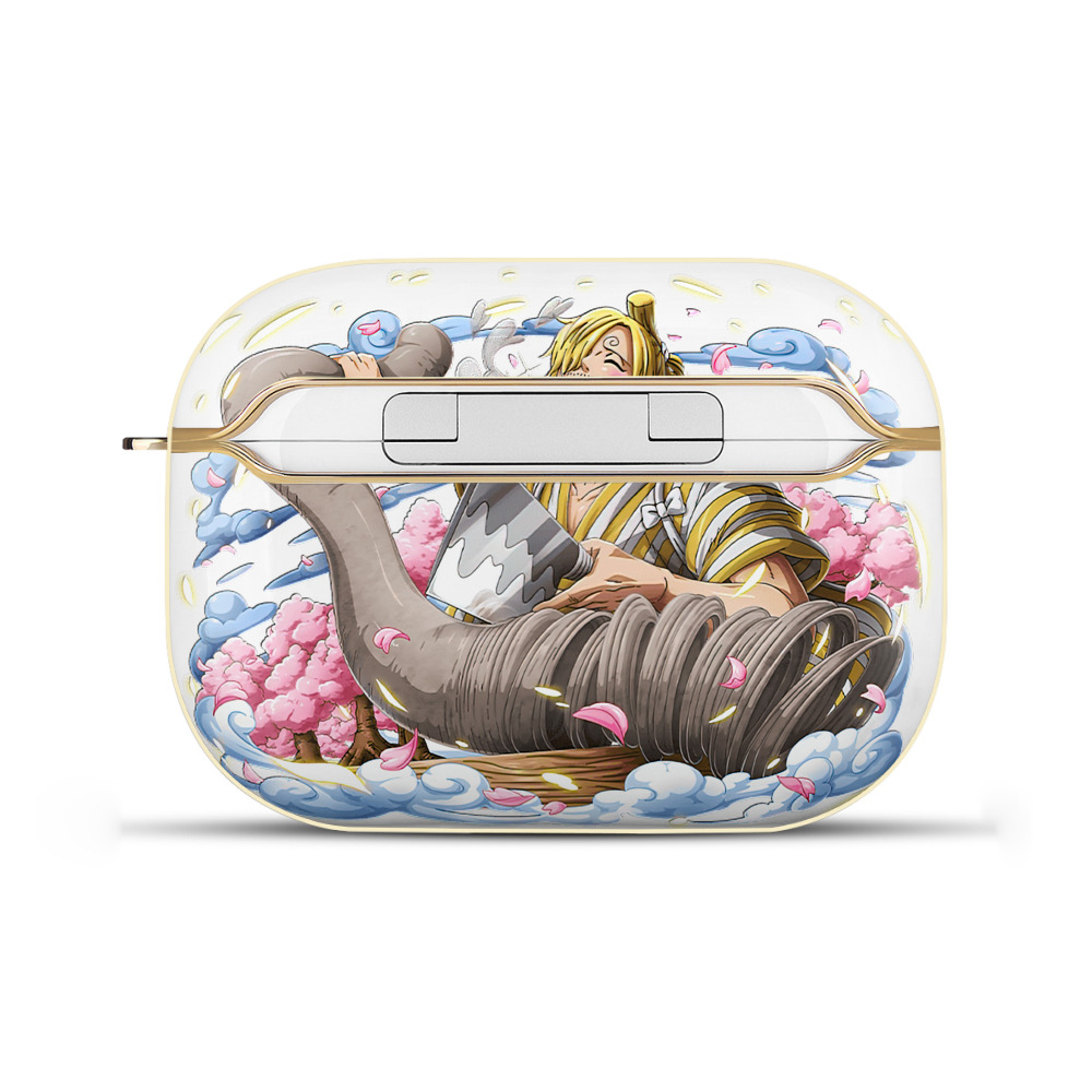 ワンピース サンジ ONE PIECE Sanji 【AirPods Pro用】ハードシェル保護ケース｜耐衝撃・防指紋・カラビナ付き商品仕様