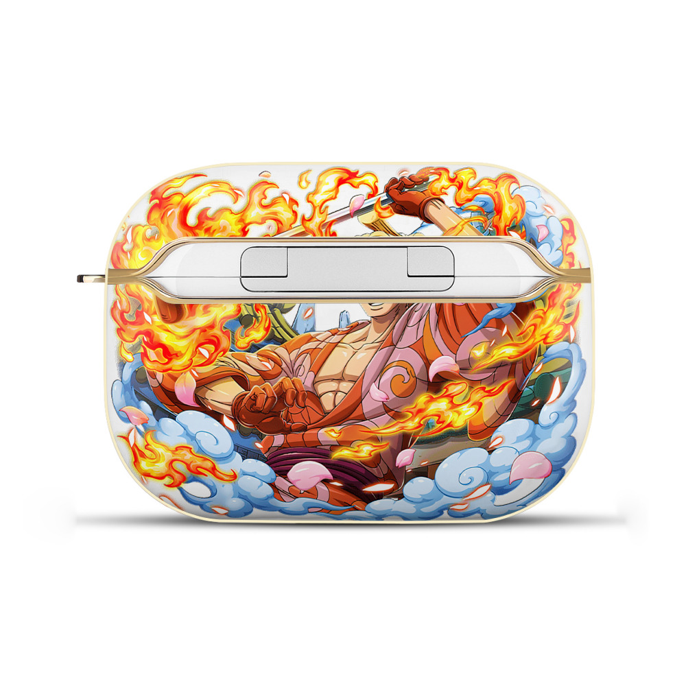 ワンピース サンジ ONE PIECE Sanji 【AirPods Pro用】ハードシェル保護ケース｜耐衝撃・防指紋・カラビナ付き商品仕様