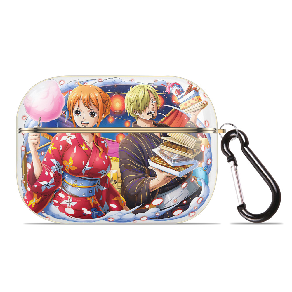 ワンピース サンジ ONE PIECE Sanji 【AirPods Pro用】ハードシェル保護ケース｜耐衝撃・防指紋・カラビナ付き商品仕様