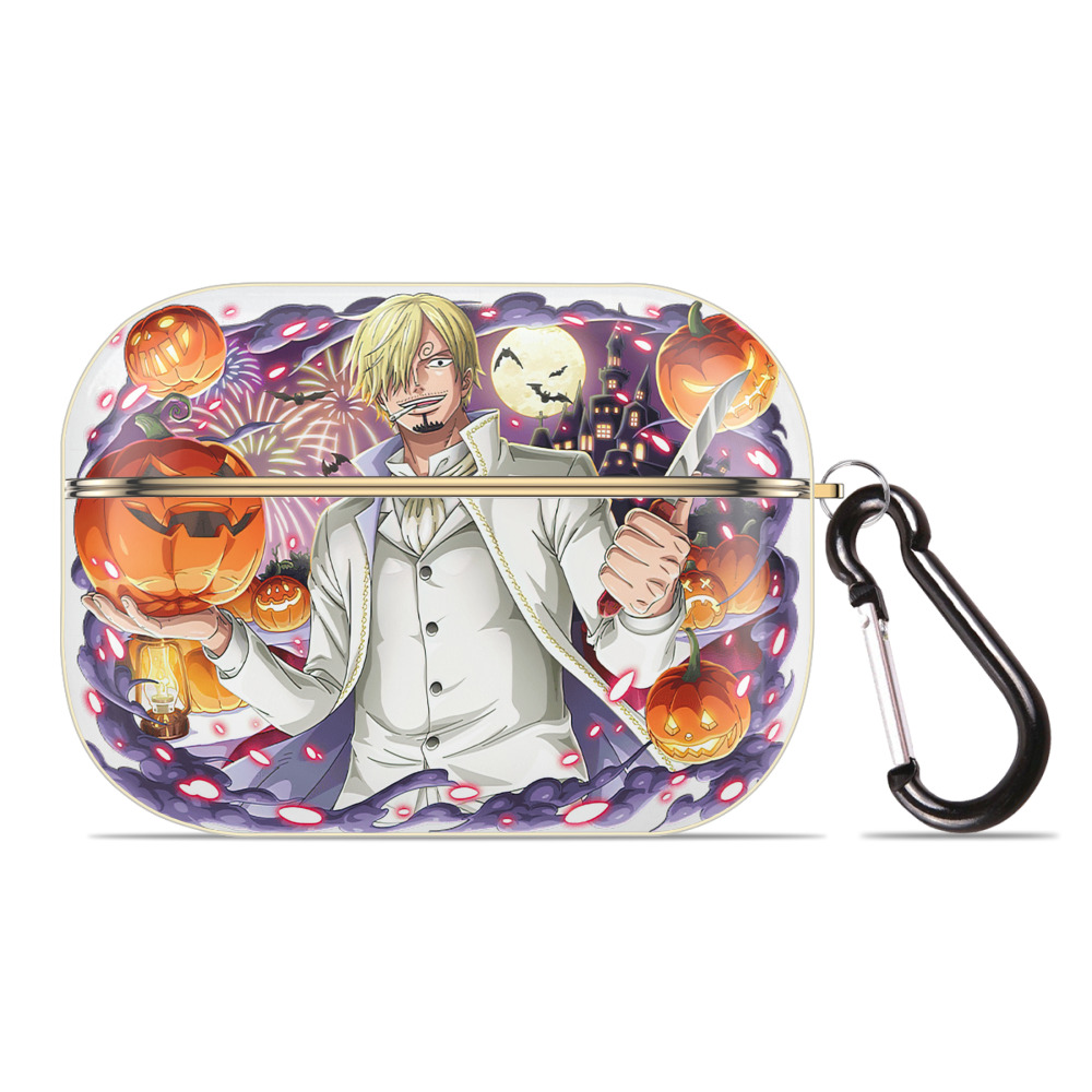 ワンピース サンジ ONE PIECE Sanji 【AirPods Pro用】ハードシェル保護ケース｜耐衝撃・防指紋・カラビナ付き商品仕様