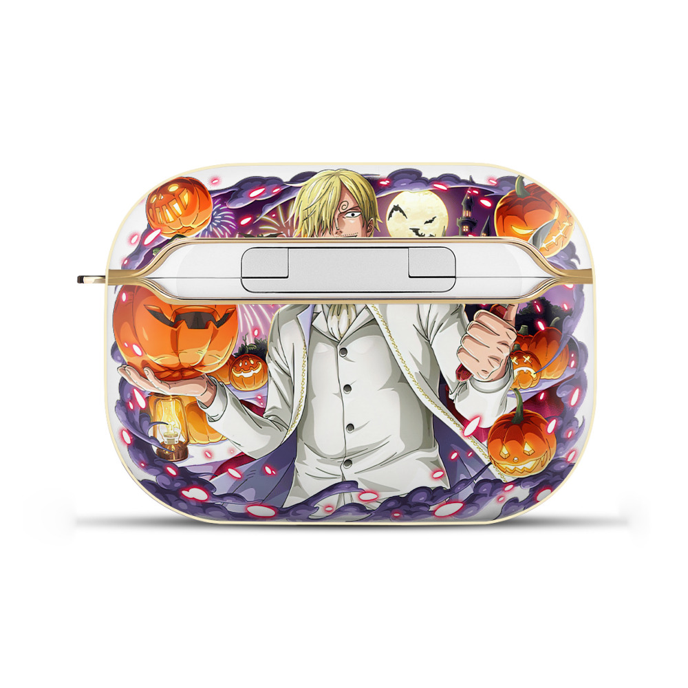 ワンピース サンジ ONE PIECE Sanji 【AirPods Pro用】ハードシェル保護ケース｜耐衝撃・防指紋・カラビナ付き商品仕様