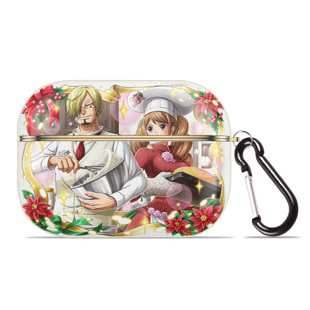 ワンピース サンジ ONE PIECE Sanji 【AirPods Pro用】ハードシェル保護ケース｜耐衝撃・防指紋・カラビナ付き商品仕様