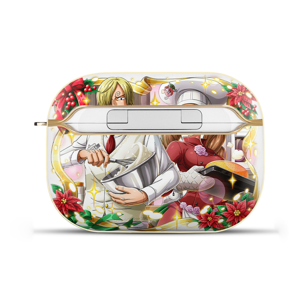 ワンピース サンジ ONE PIECE Sanji 【AirPods Pro用】ハードシェル保護ケース｜耐衝撃・防指紋・カラビナ付き商品仕様