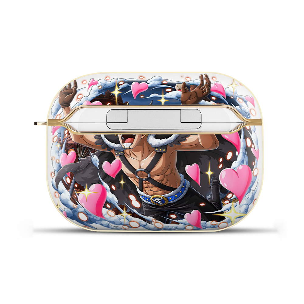 ワンピース サンジ ONE PIECE Sanji 【AirPods Pro用】ハードシェル保護ケース｜耐衝撃・防指紋・カラビナ付き商品仕様