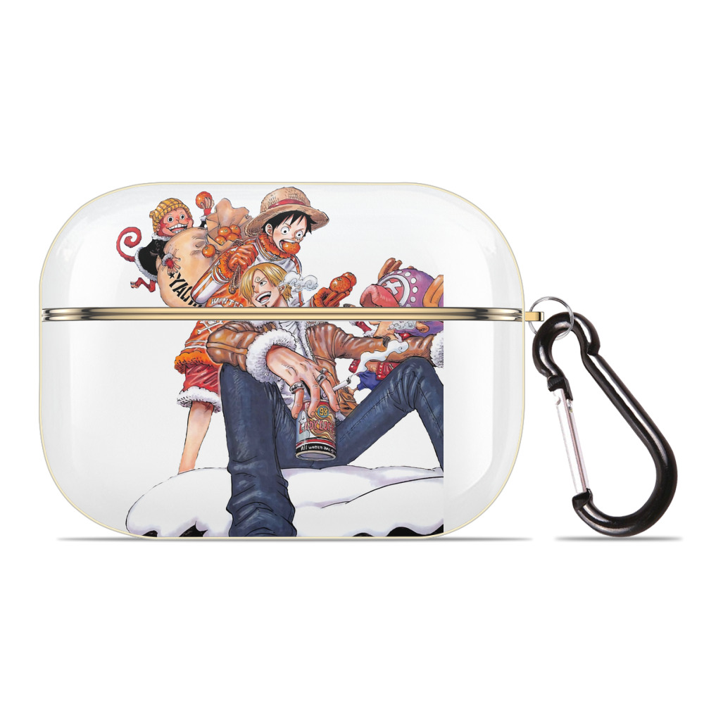 ワンピース サンジ ONE PIECE Sanji 【AirPods Pro用】ハードシェル保護ケース｜耐衝撃・防指紋・カラビナ付き商品仕様