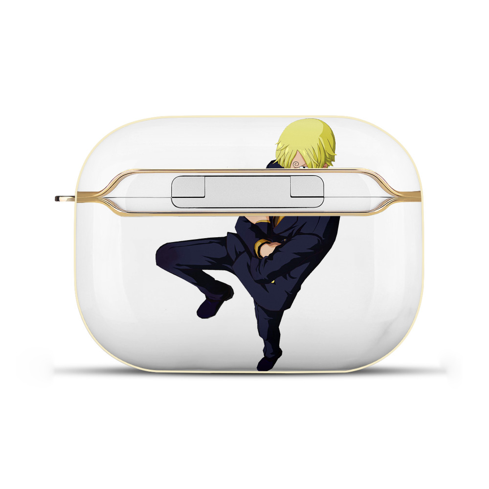 ワンピース サンジ ONE PIECE Sanji 【AirPods Pro用】ハードシェル保護ケース｜耐衝撃・防指紋・カラビナ付き商品仕様