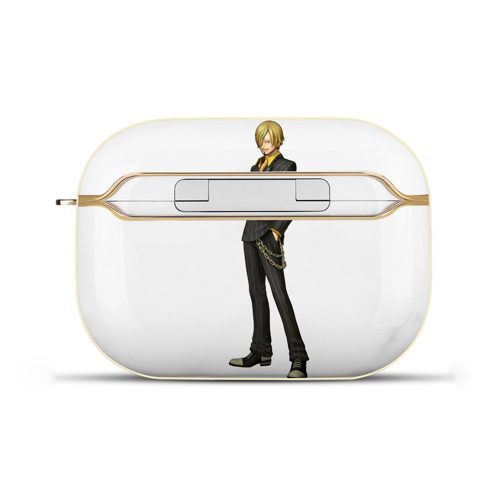 ワンピース サンジ ONE PIECE Sanji 【AirPods Pro用】ハードシェル保護ケース｜耐衝撃・防指紋・カラビナ付き商品仕様
