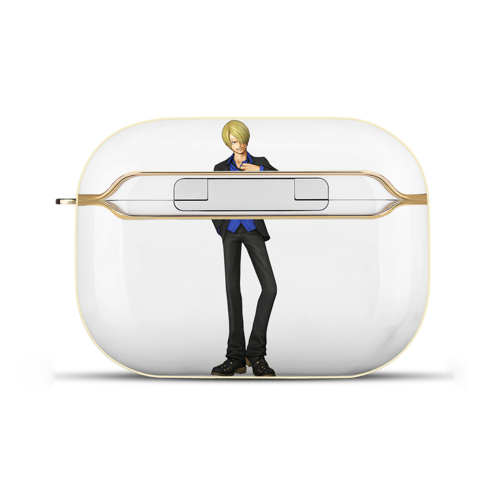 ワンピース サンジ ONE PIECE Sanji 【AirPods Pro用】ハードシェル保護ケース｜耐衝撃・防指紋・カラビナ付き商品仕様