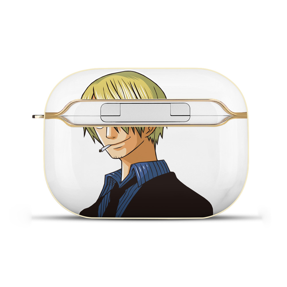 ワンピース サンジ ONE PIECE Sanji 【AirPods Pro用】ハードシェル保護ケース｜耐衝撃・防指紋・カラビナ付き商品仕様