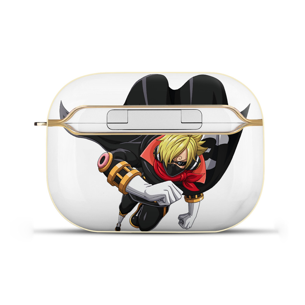ワンピース サンジ ONE PIECE Sanji 【AirPods Pro用】ハードシェル保護ケース｜耐衝撃・防指紋・カラビナ付き商品仕様
