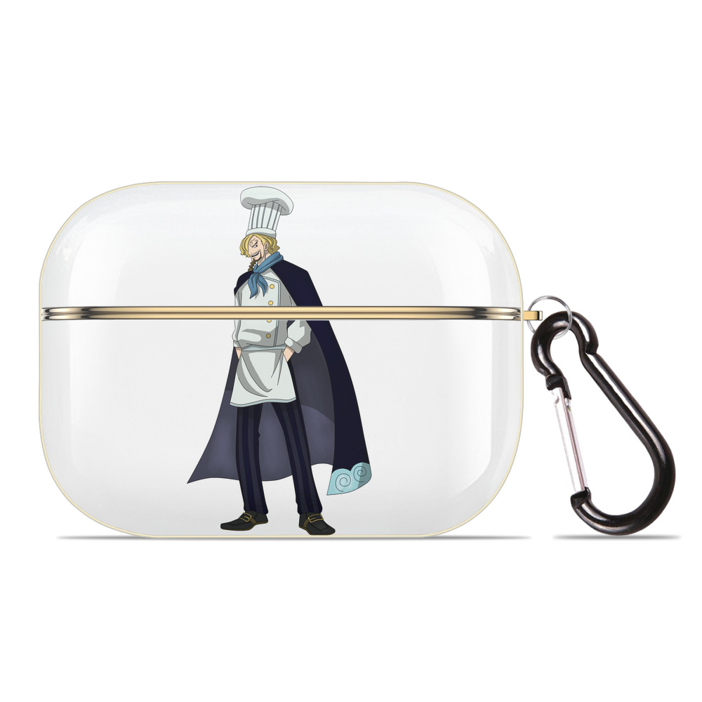 ワンピース サンジ ONE PIECE Sanji 【AirPods Pro用】ハードシェル保護ケース｜耐衝撃・防指紋・カラビナ付き商品仕様