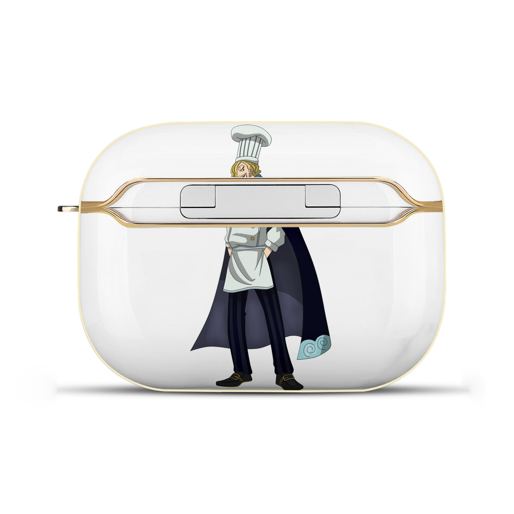 ワンピース サンジ ONE PIECE Sanji 【AirPods Pro用】ハードシェル保護ケース｜耐衝撃・防指紋・カラビナ付き商品仕様