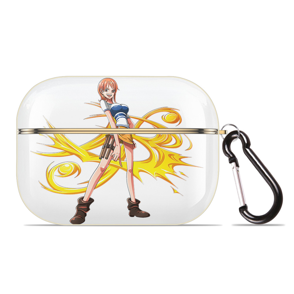 ワンピース ナミ ONE PIECE Nami 【AirPods Pro用】ハードシェル保護ケース｜耐衝撃・防指紋・カラビナ付き商品仕様