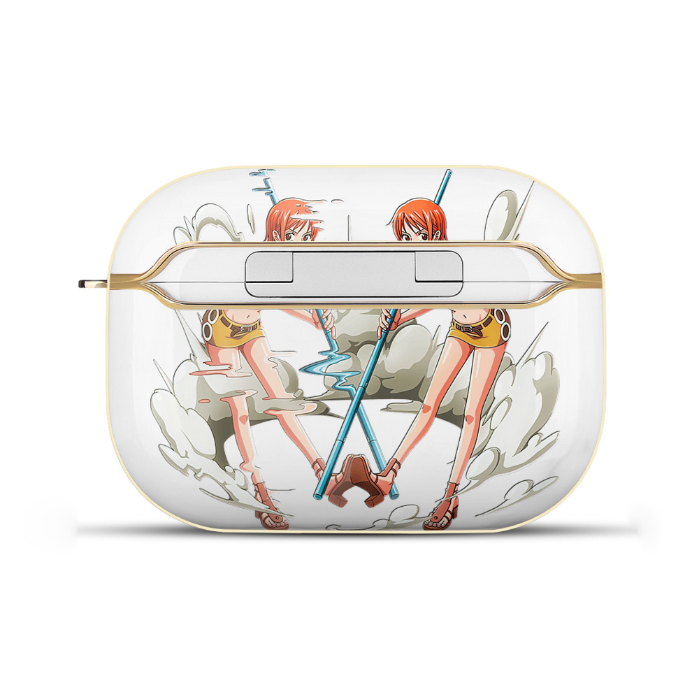 ワンピース ナミ ONE PIECE Nami 【AirPods Pro用】ハードシェル保護ケース｜耐衝撃・防指紋・カラビナ付き商品仕様