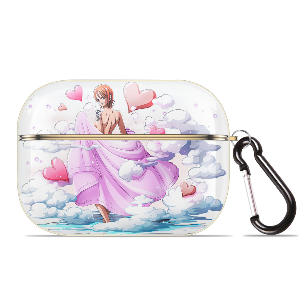 ワンピース ナミ ONE PIECE Nami 【AirPods Pro用】ハードシェル保護ケース｜耐衝撃・防指紋・カラビナ付き商品仕様
