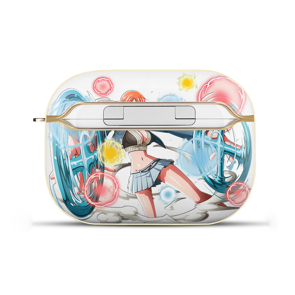 ワンピース ナミ ONE PIECE Nami 【AirPods Pro用】ハードシェル保護ケース｜耐衝撃・防指紋・カラビナ付き商品仕様
