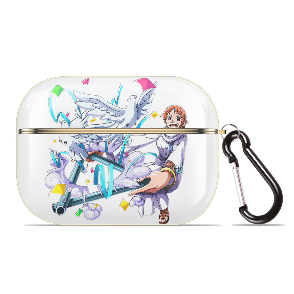 ワンピース ナミ ONE PIECE Nami 【AirPods Pro用】ハードシェル保護ケース｜耐衝撃・防指紋・カラビナ付き商品仕様