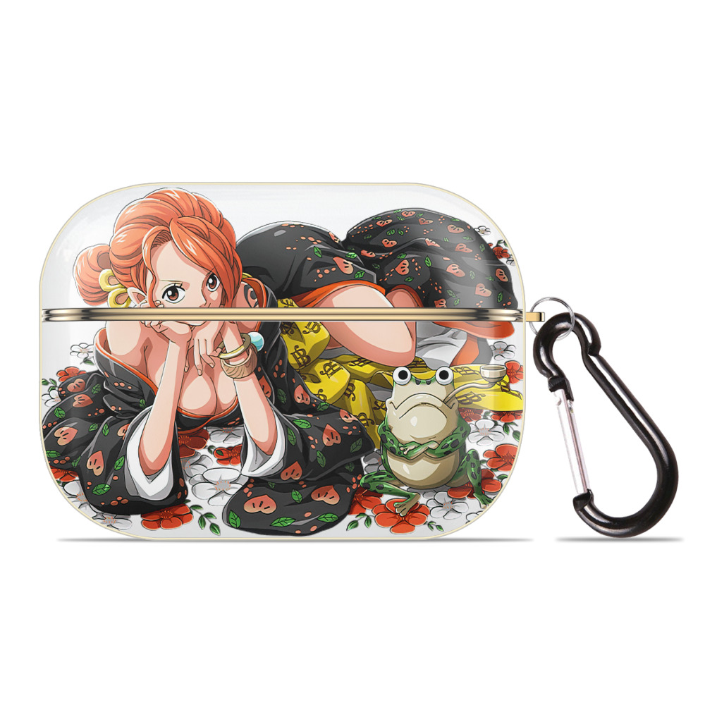ワンピース ナミ ONE PIECE Nami 【AirPods Pro用】ハードシェル保護ケース｜耐衝撃・防指紋・カラビナ付き商品仕様