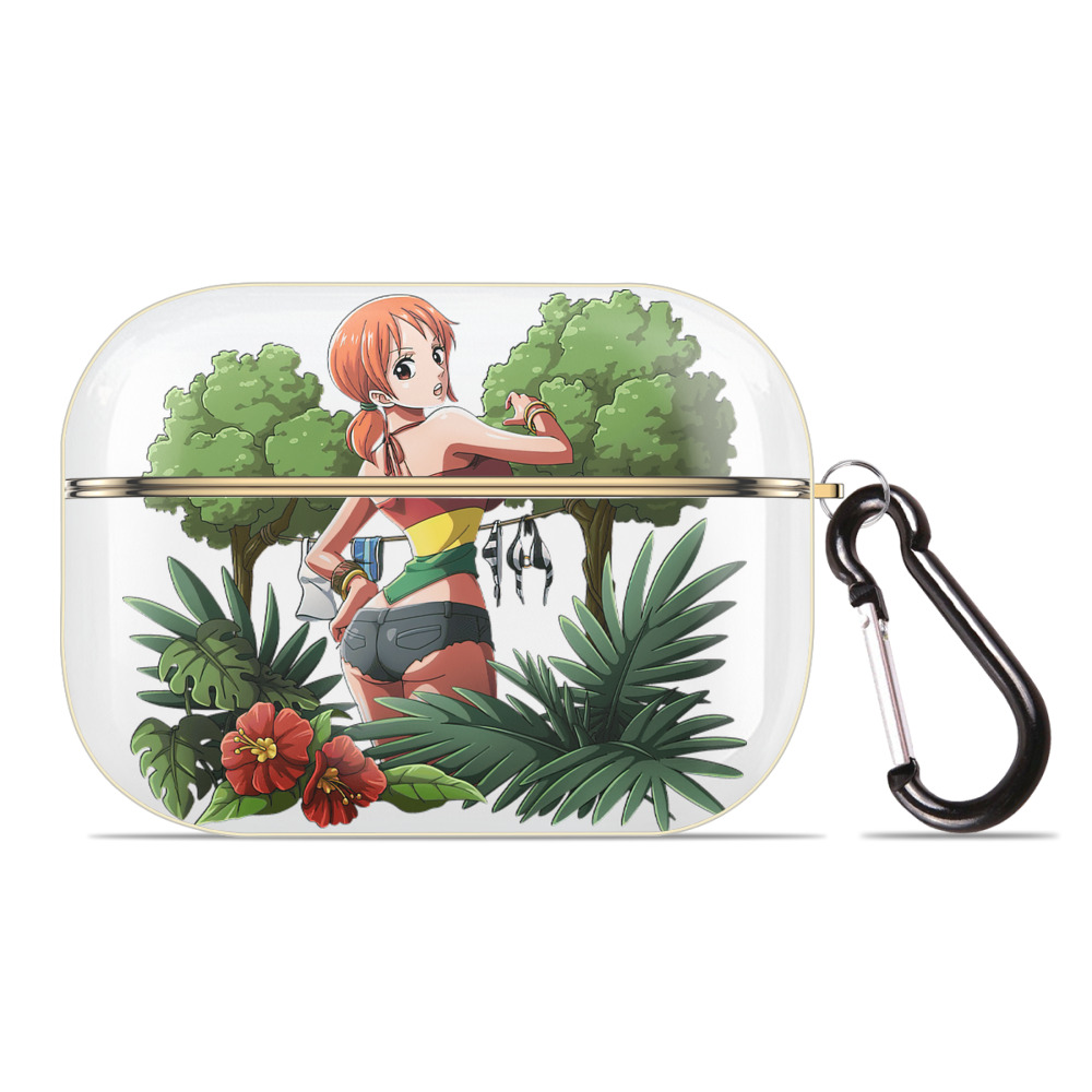 ワンピース ナミ ONE PIECE Nami 【AirPods Pro用】ハードシェル保護ケース｜耐衝撃・防指紋・カラビナ付き商品仕様