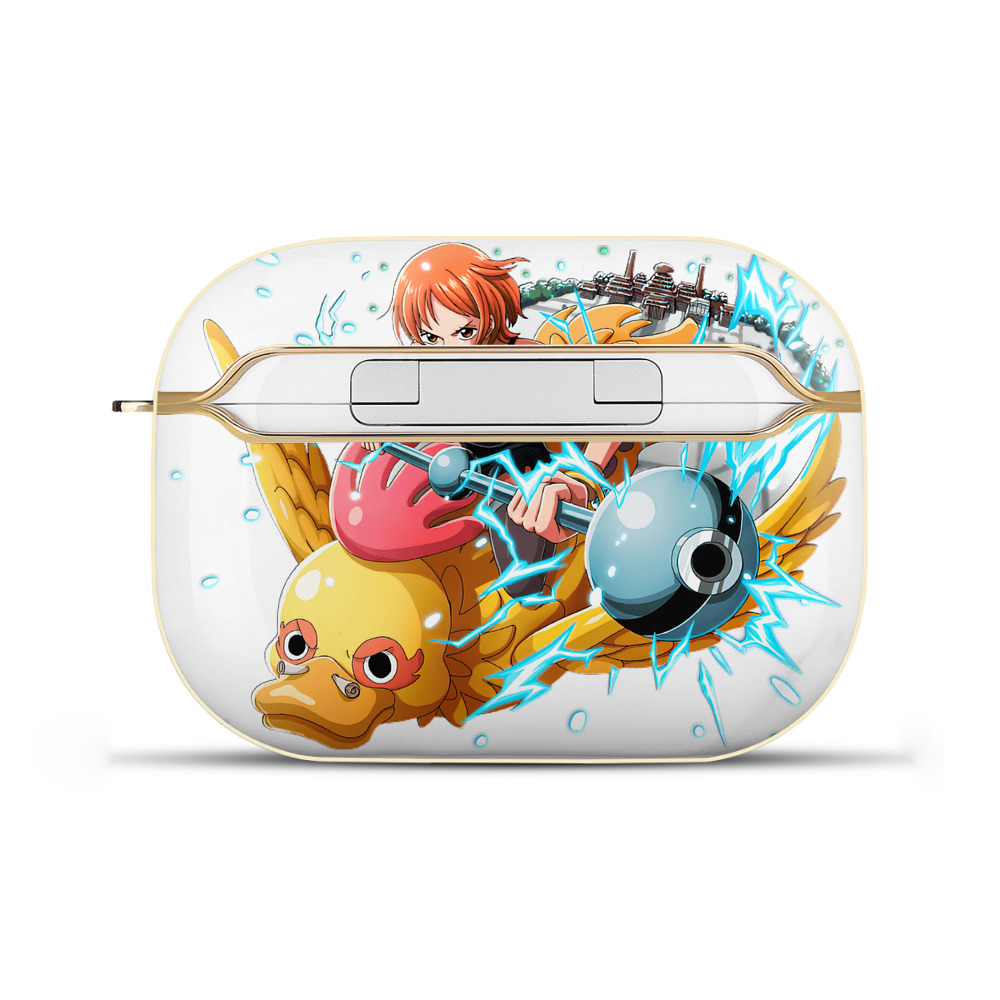 ワンピース ナミ ONE PIECE Nami 【AirPods Pro用】ハードシェル保護ケース｜耐衝撃・防指紋・カラビナ付き商品仕様