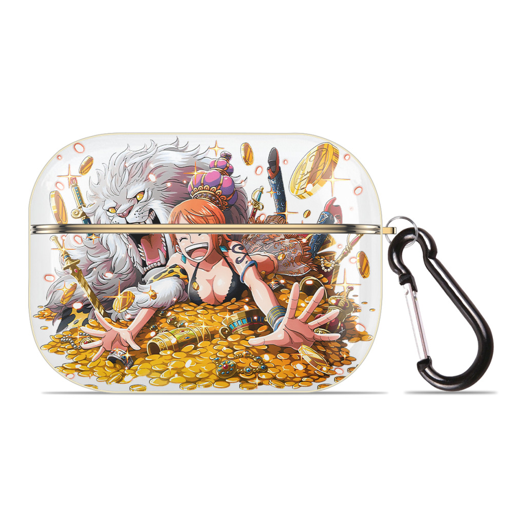 ワンピース ナミ ONE PIECE Nami 【AirPods Pro用】ハードシェル保護ケース｜耐衝撃・防指紋・カラビナ付き商品仕様