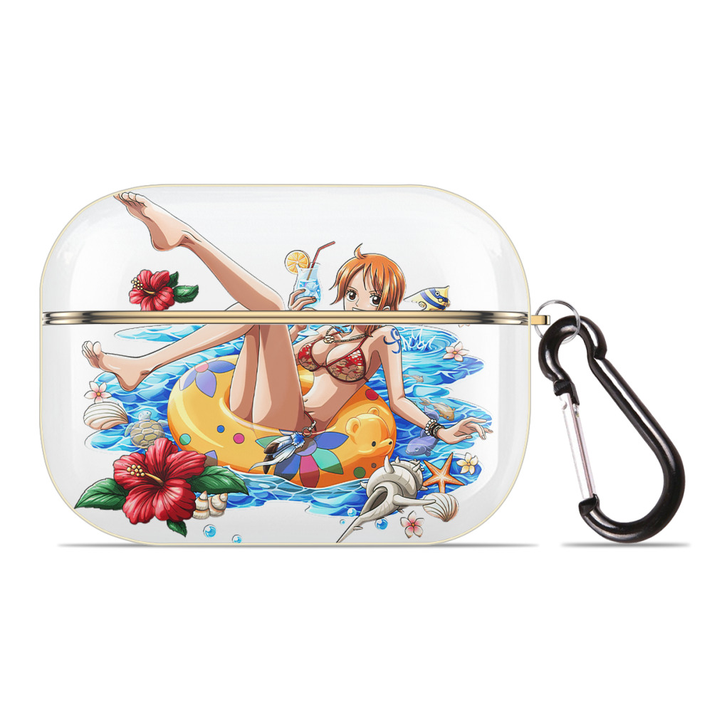 ワンピース ナミ ONE PIECE Nami 【AirPods Pro用】ハードシェル保護ケース｜耐衝撃・防指紋・カラビナ付き商品仕様